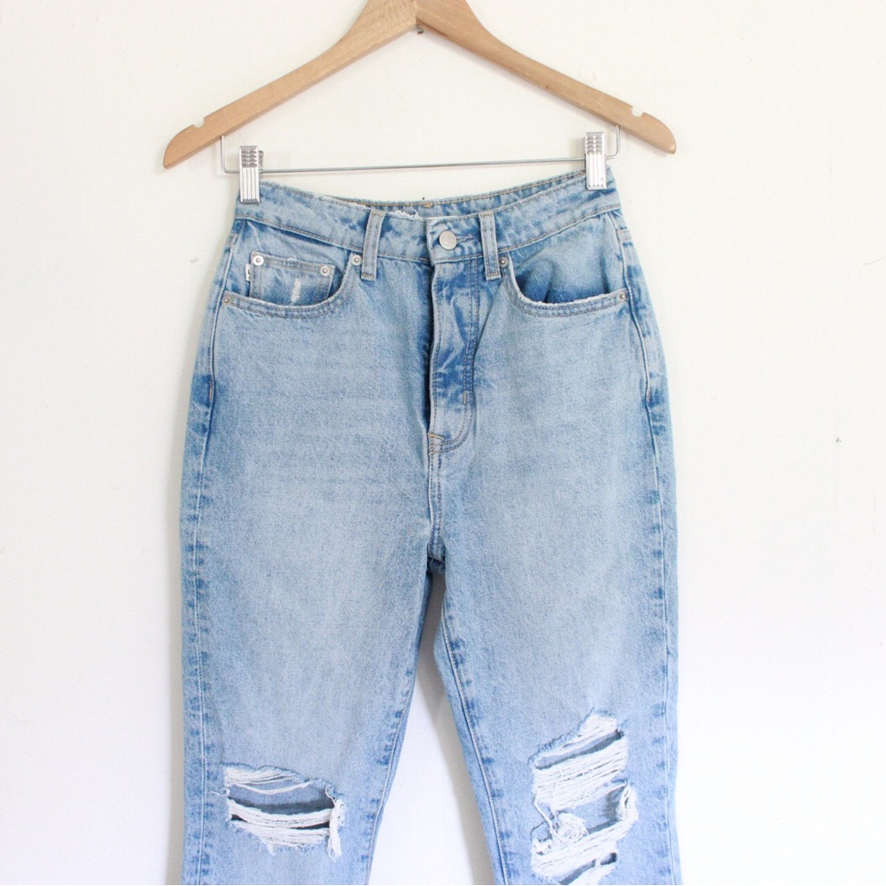 Lover + Friends Reece High Rise Slim Straight Jeans - Picture 3 of 9